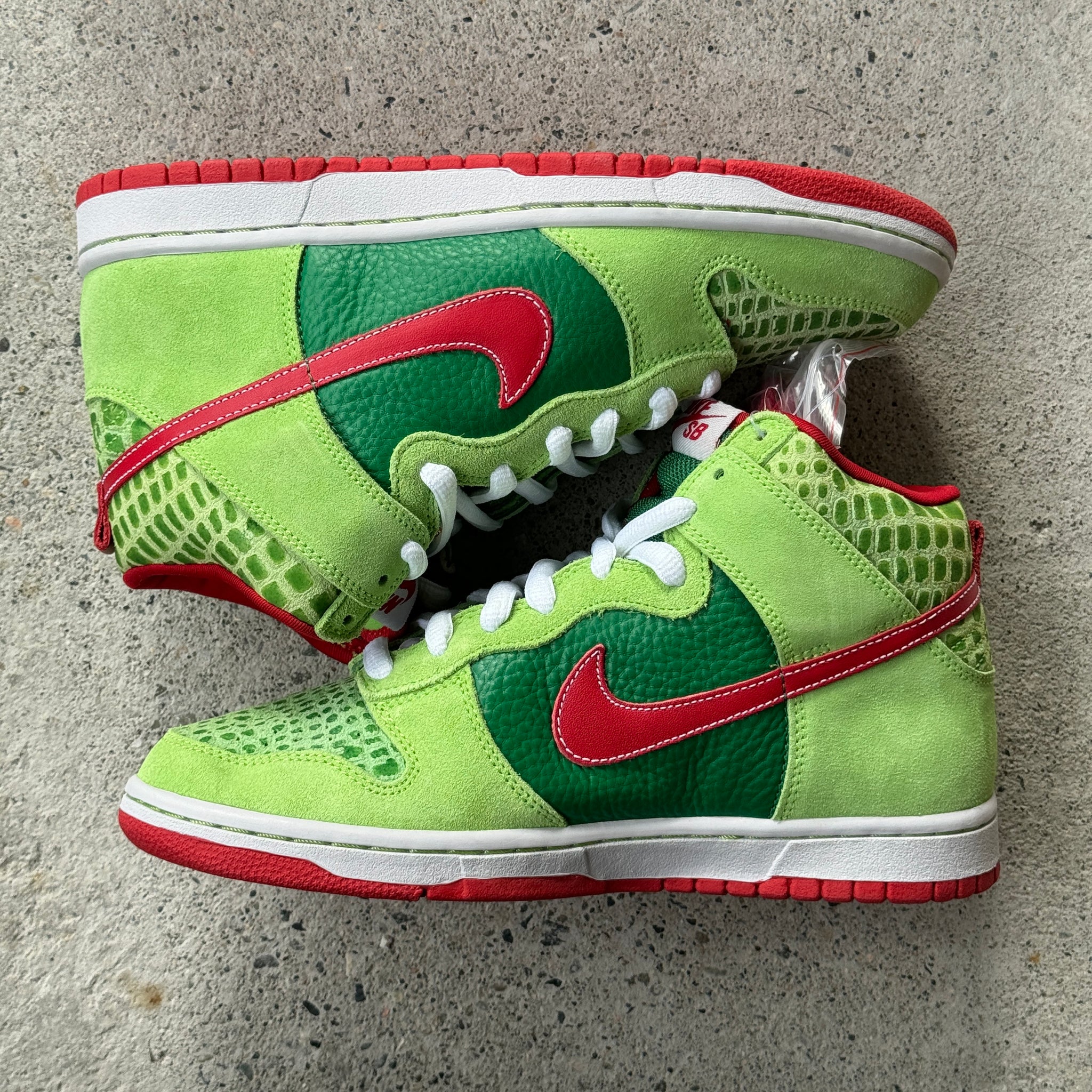 8 US - DS NIKE SB DUNK HIGH DR FEELGOOD W BOX 2008