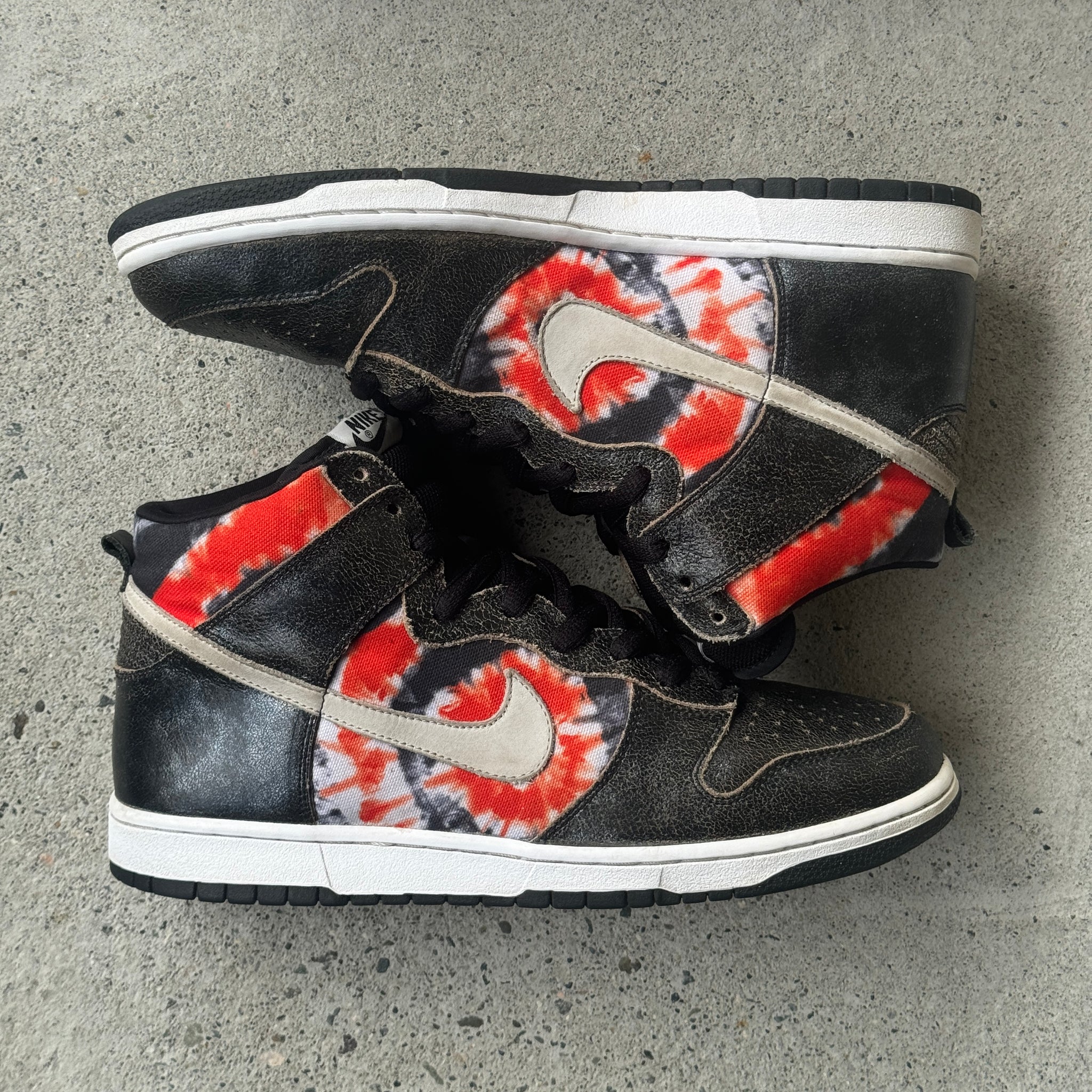 12 US - NIKE SB DUNK HIGH HUF W BOX 2004