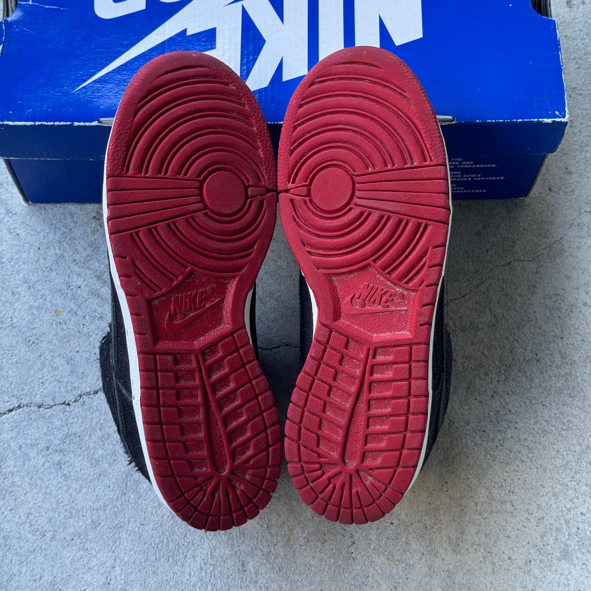 8 US - NIKE SB DUNK LOW LARRY PERKINS W BOX 2010