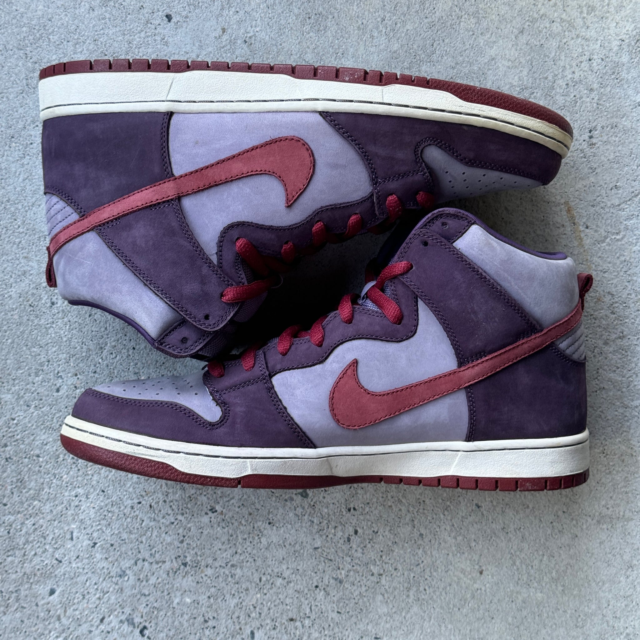 12 US - NIKE SB DUNK HIGH PLUM DAYBREAK BOX 2011
