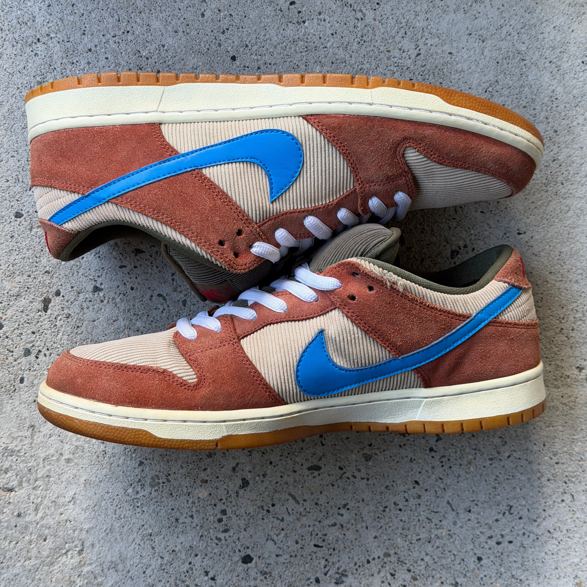 13 US - NIKE SB DUNK LOW CORDUROY DUSTY PEACH 2019 – curatedvan