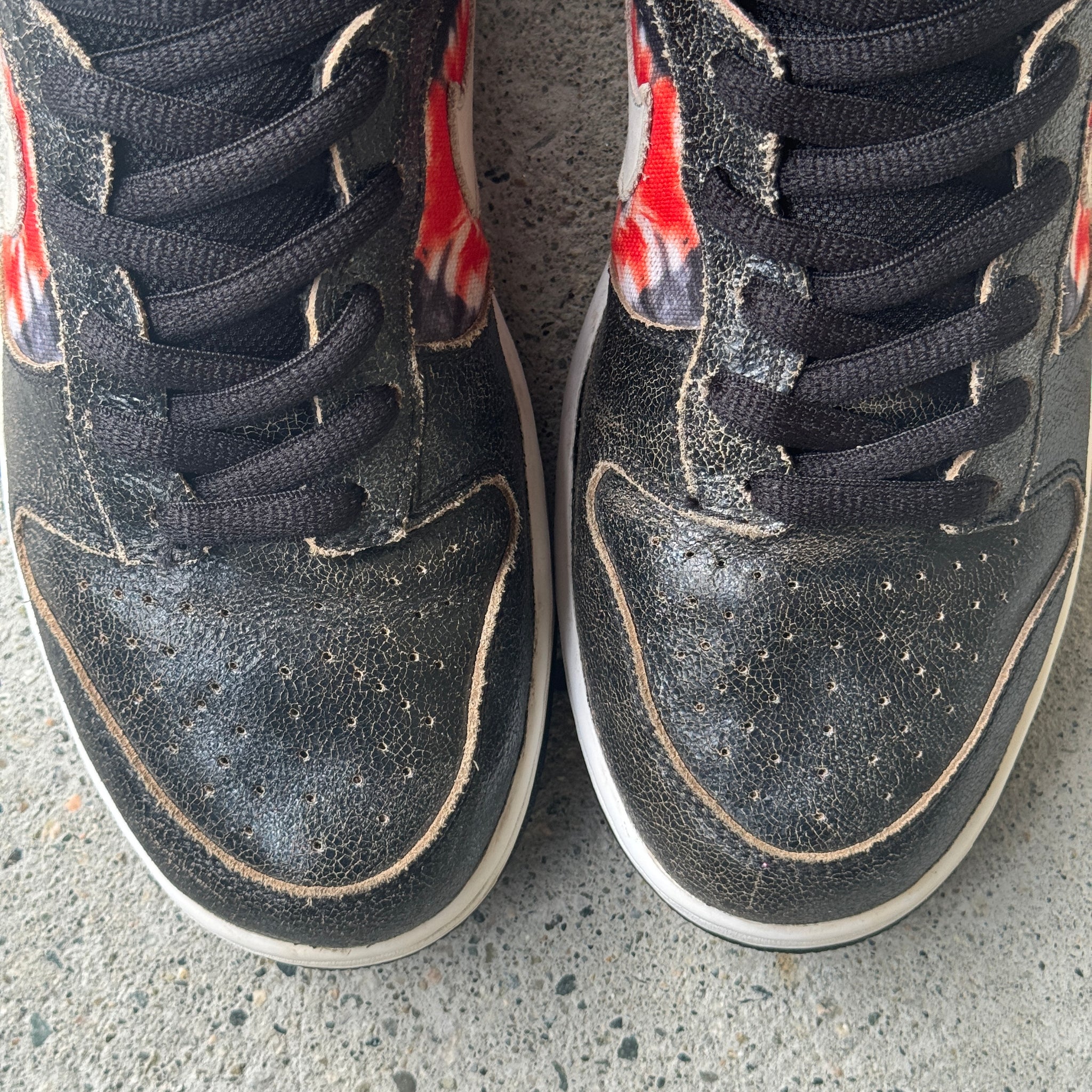12 US - NIKE SB DUNK HIGH HUF W BOX 2004