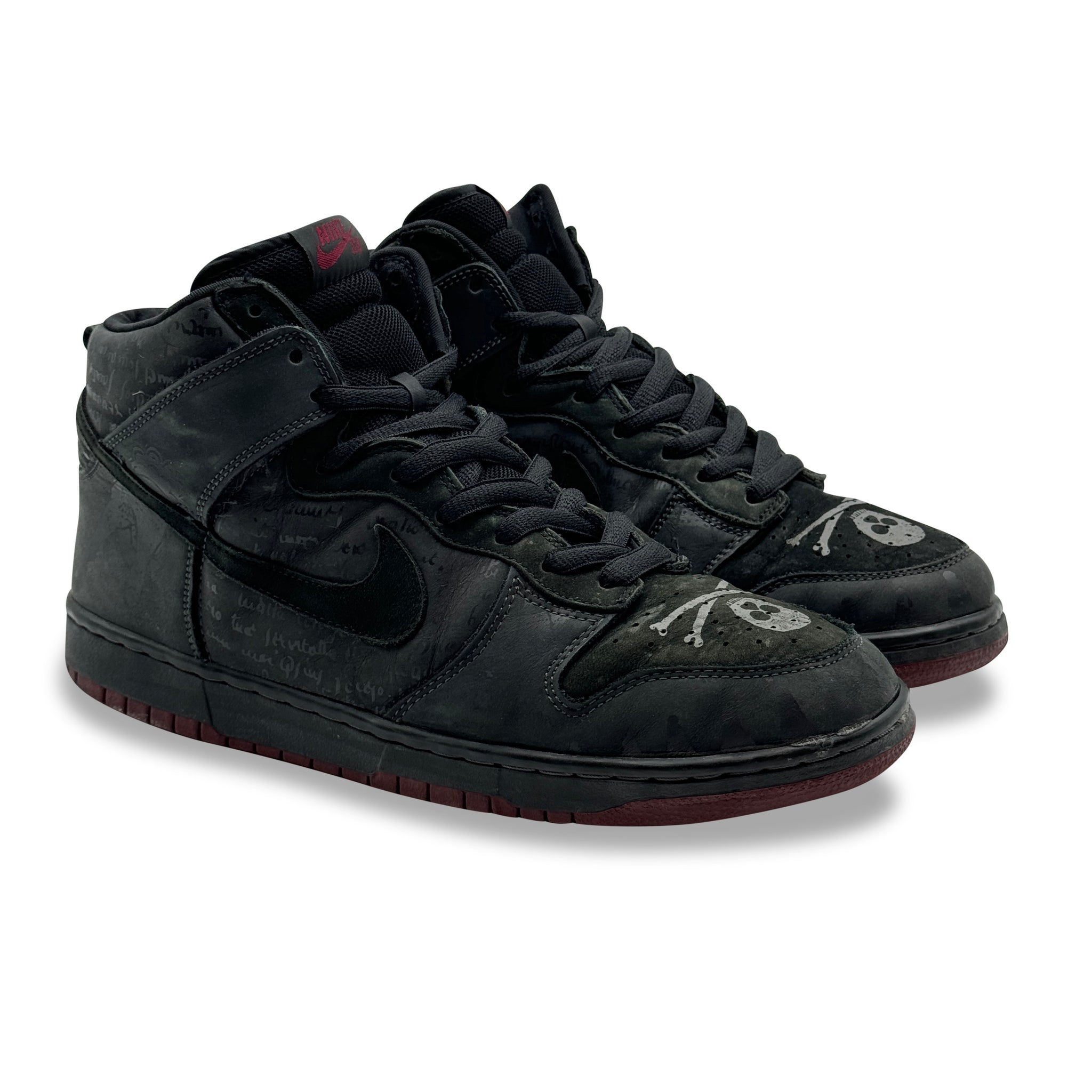 13 US - NIKE SB DUNK HIGH MELVIN BLACK W BOX 2005