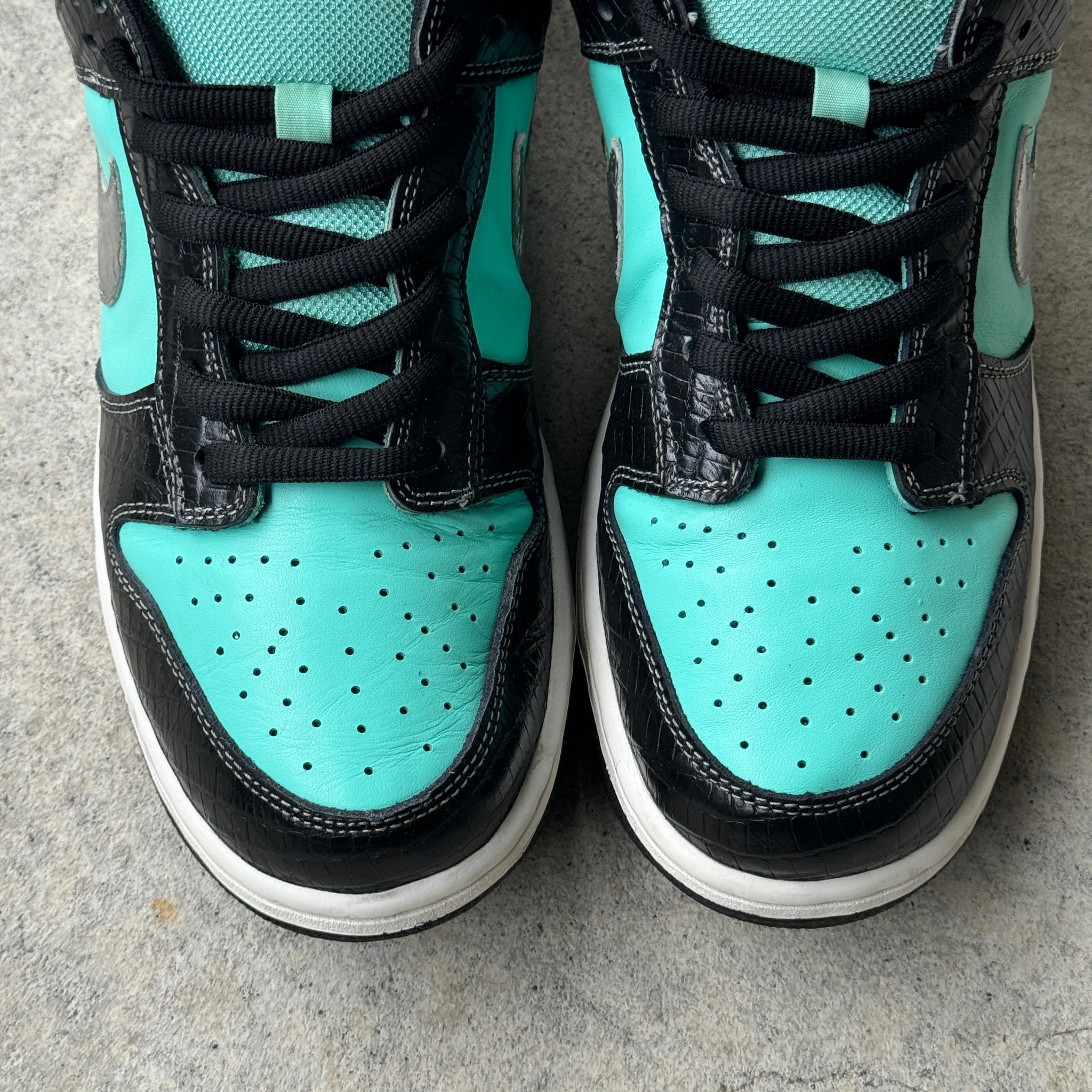 11.5 US - NIKE SB DUNK LOW TIFFANY DIAMOND W BOX 2005