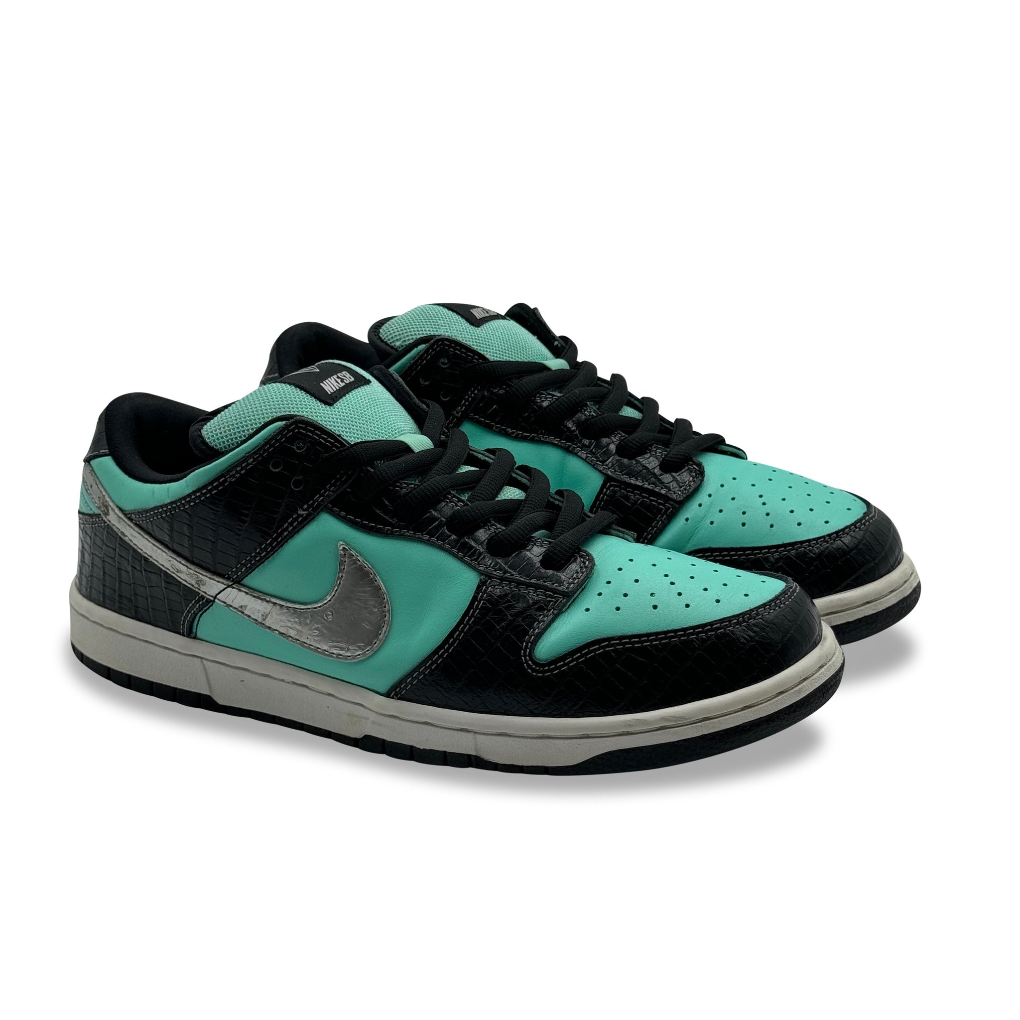 11.5 US - NIKE SB DUNK LOW TIFFANY DIAMOND W BOX 2005