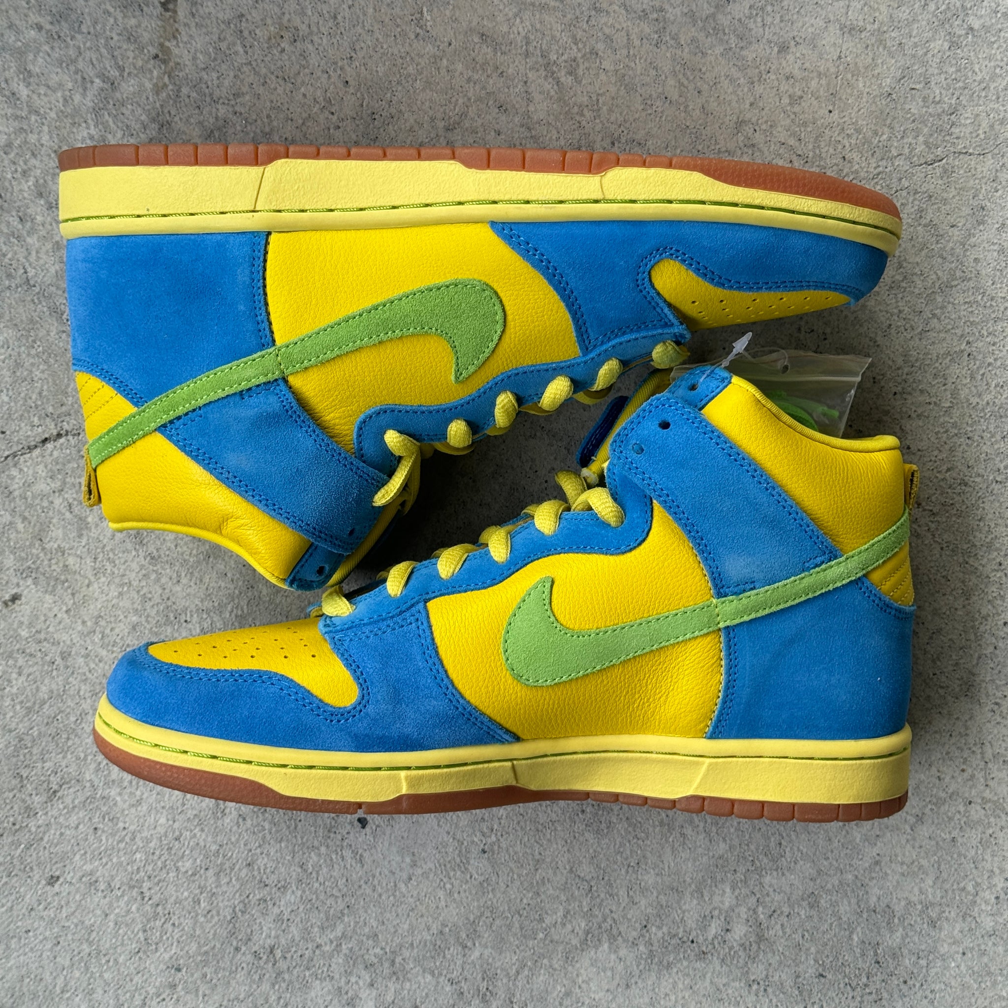 10 US - DS NIKE SB DUNK HIGH MARGE SIMPSON W BOX 2008