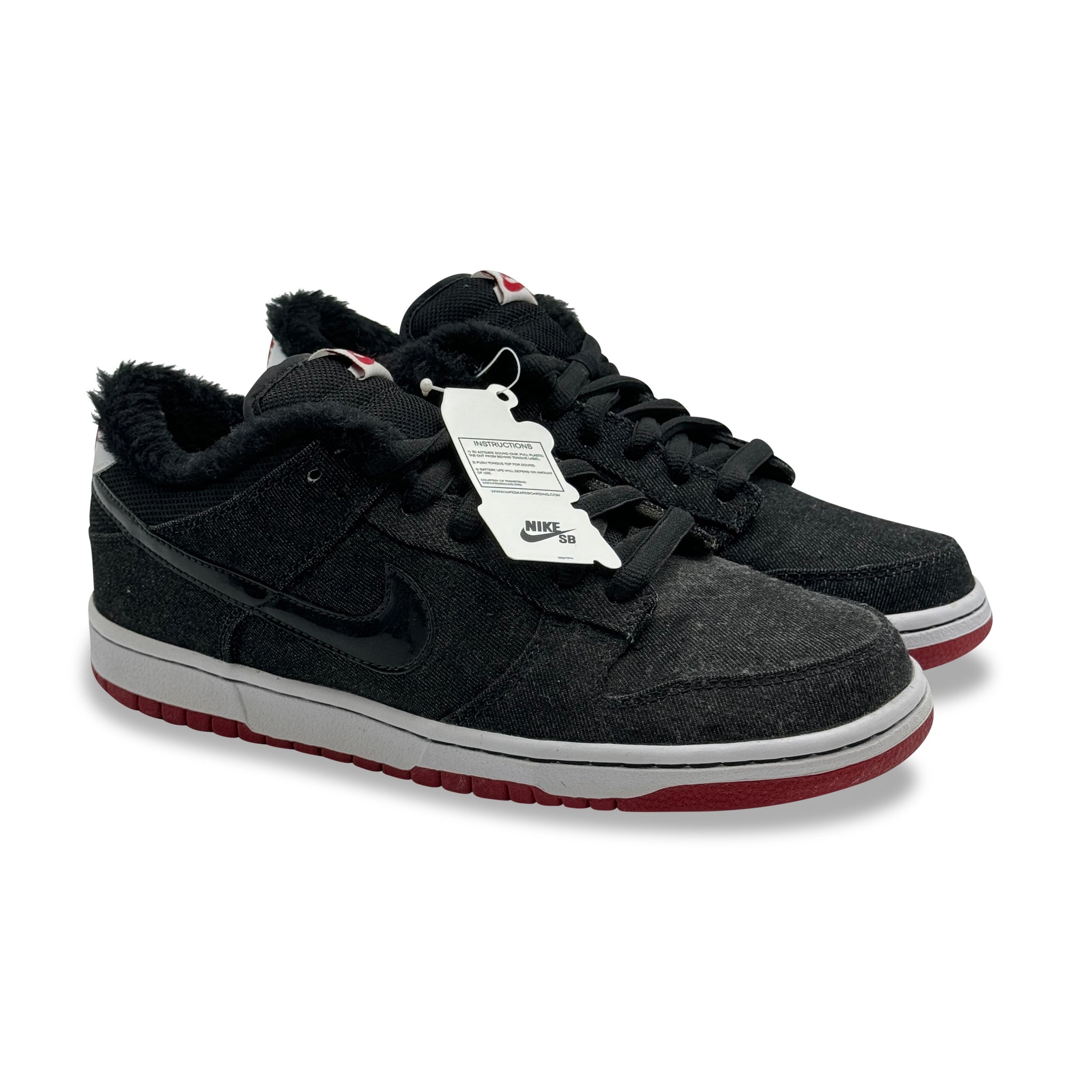 9 US - DS NIKE SB DUNK LOW LARRY PERKINS W BOX 2010