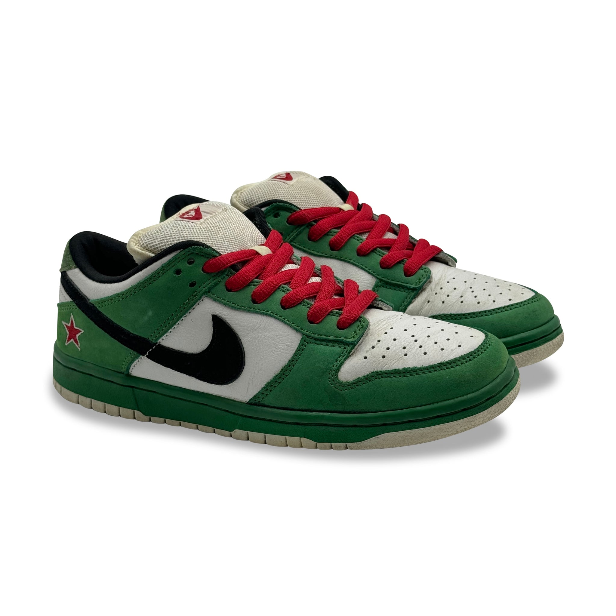 8.5 US - NIKE SB DUNK LOW HEINEKEN  W BOX 2003