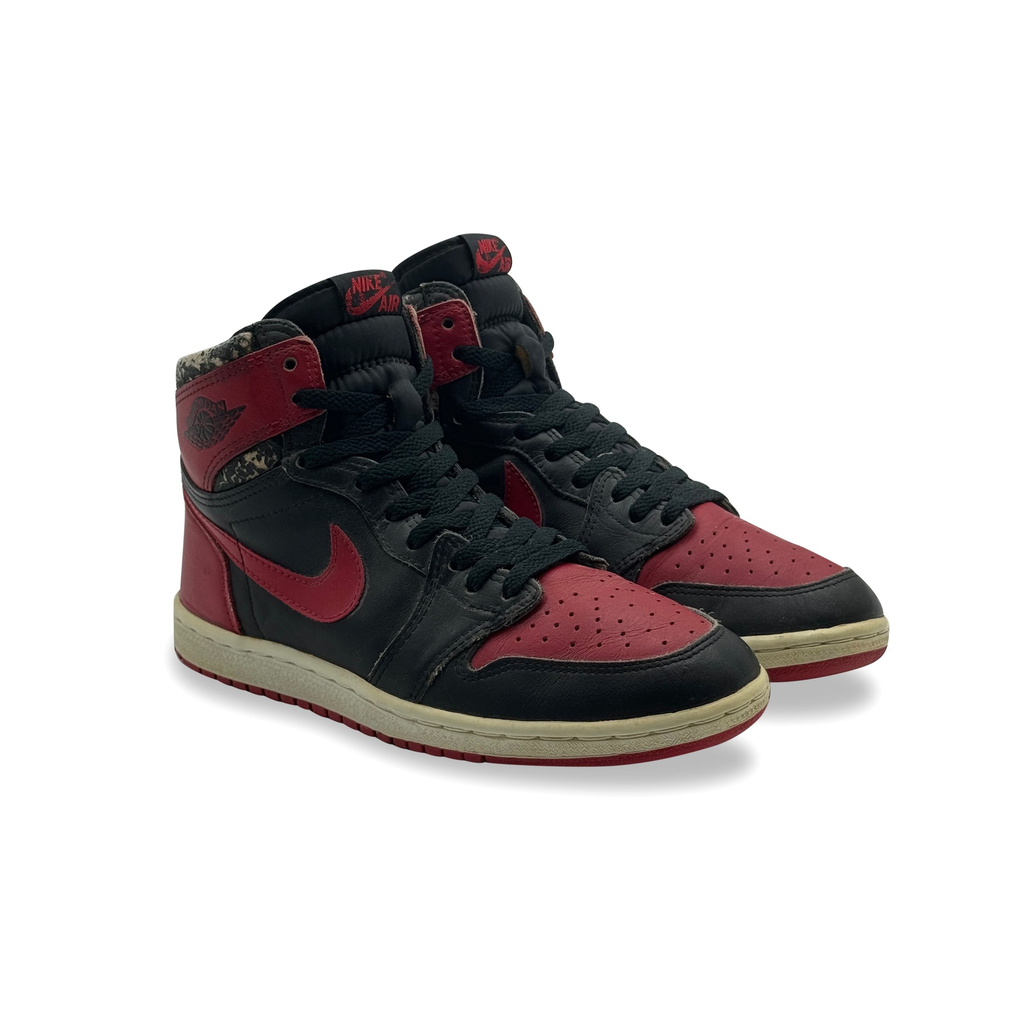 9 US - JORDAN 1 BLACK/RED 1985