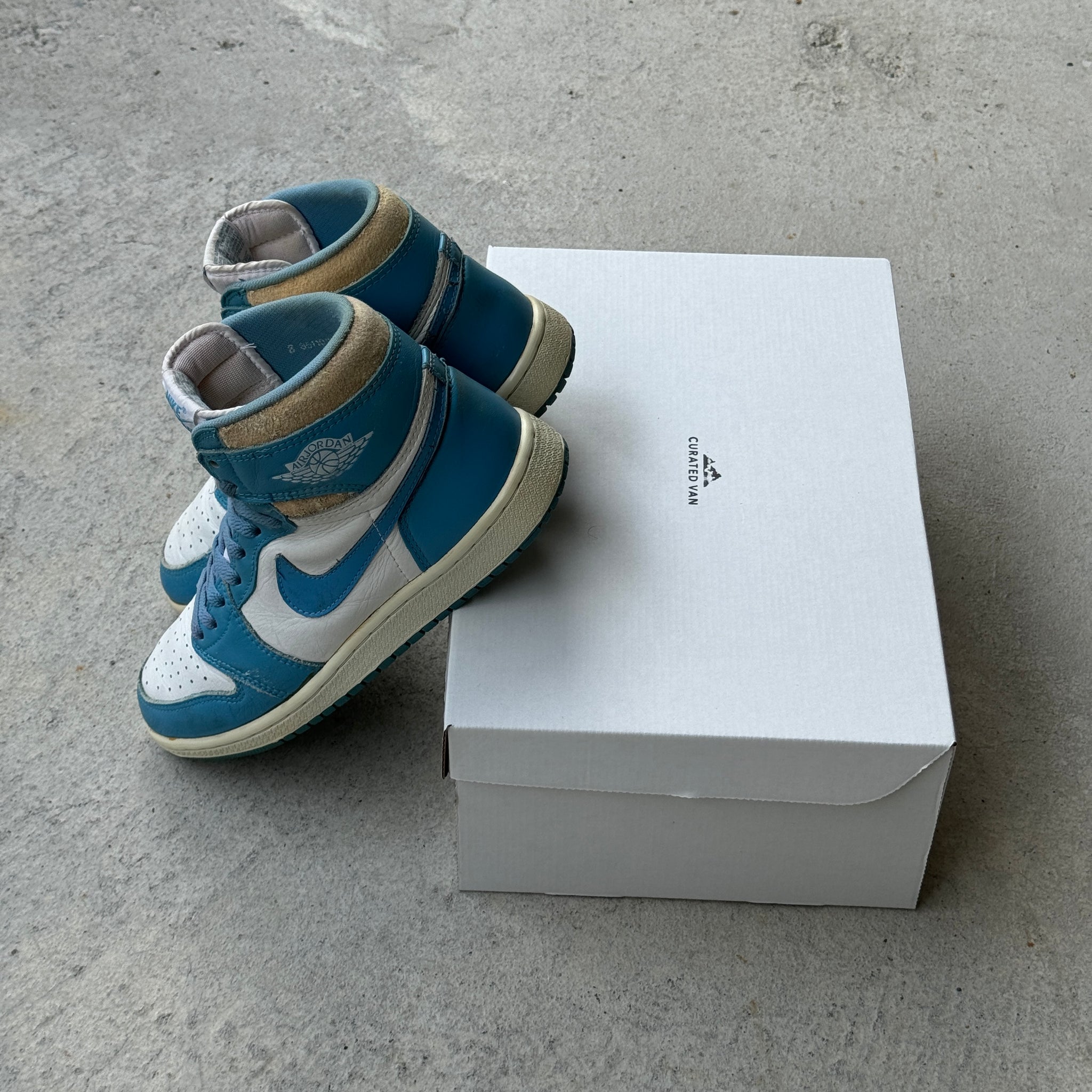 8 US - JORDAN 1 CAROLINA BLUE 1985