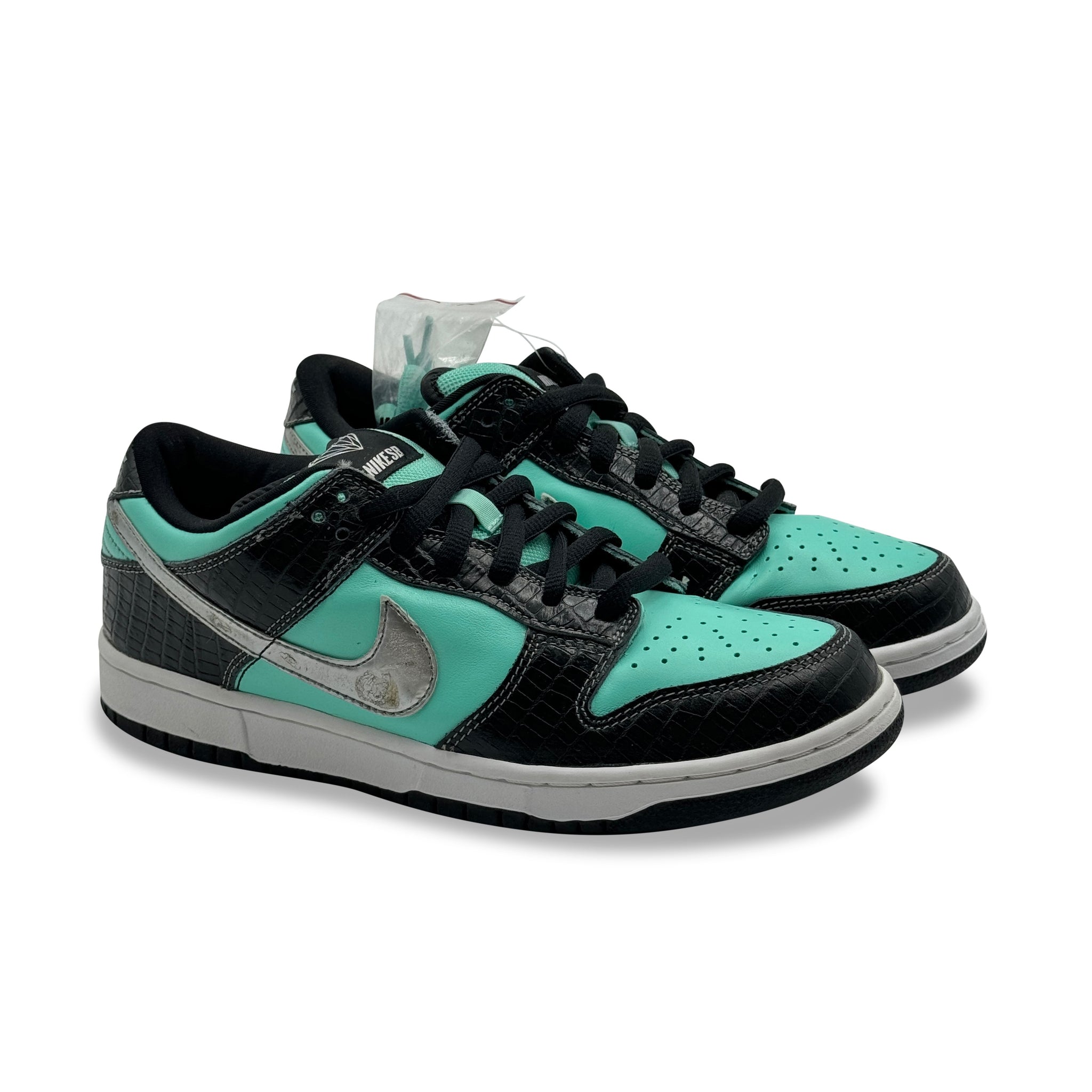 9 US - DS NIKE SB DUNK LOW TIFFANY DIAMOND W BOX 2005