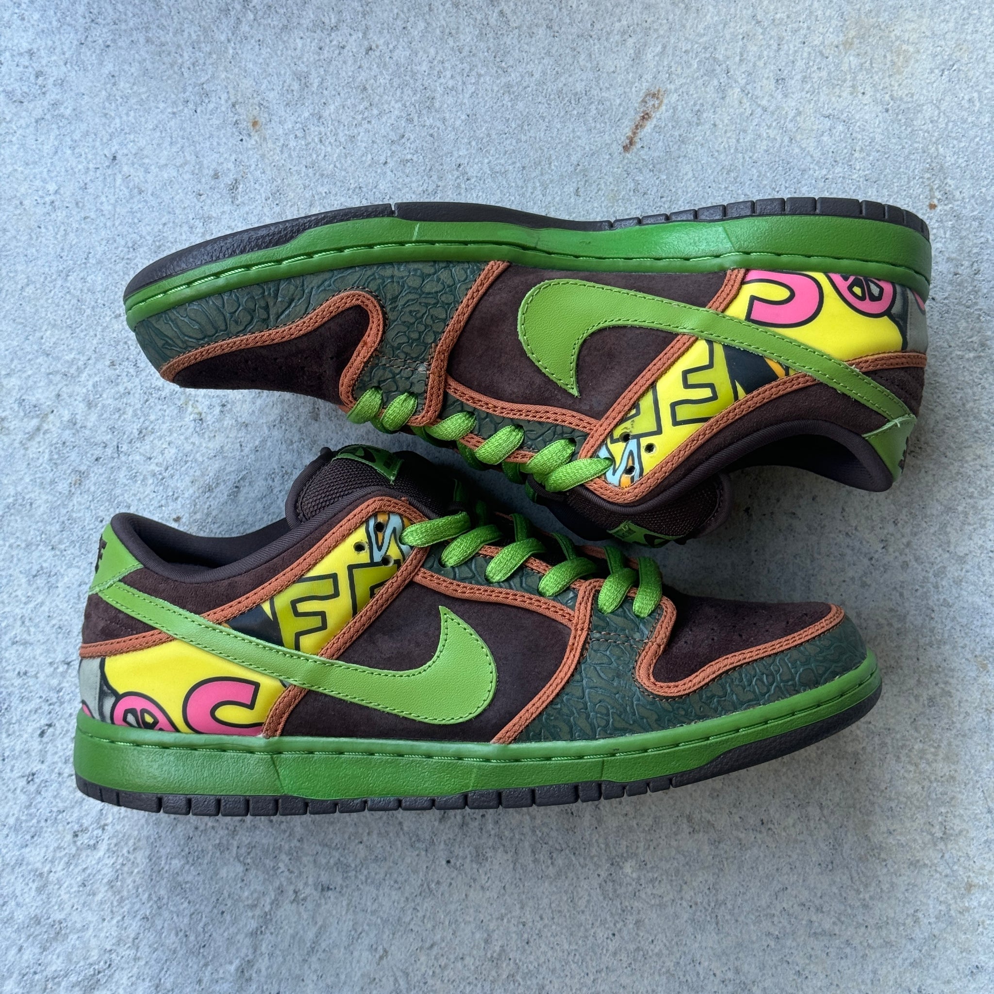 10 US - NIKE SB DUNK LOW DE LA SOUL W BOX 2015