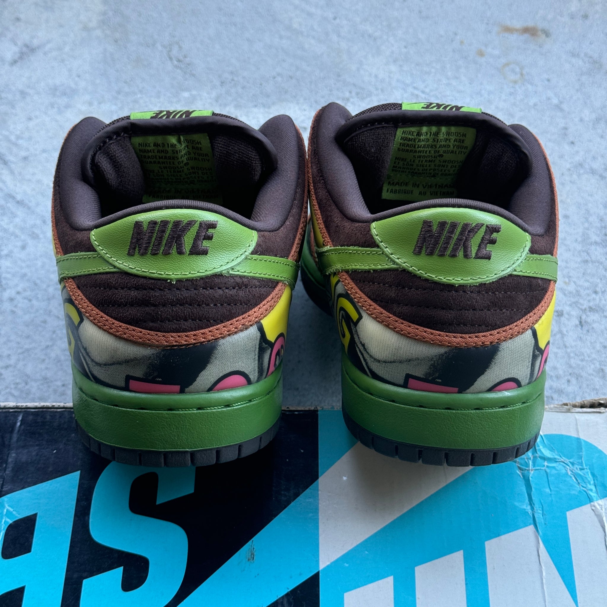 10 US - NIKE SB DUNK LOW DE LA SOUL W BOX 2015