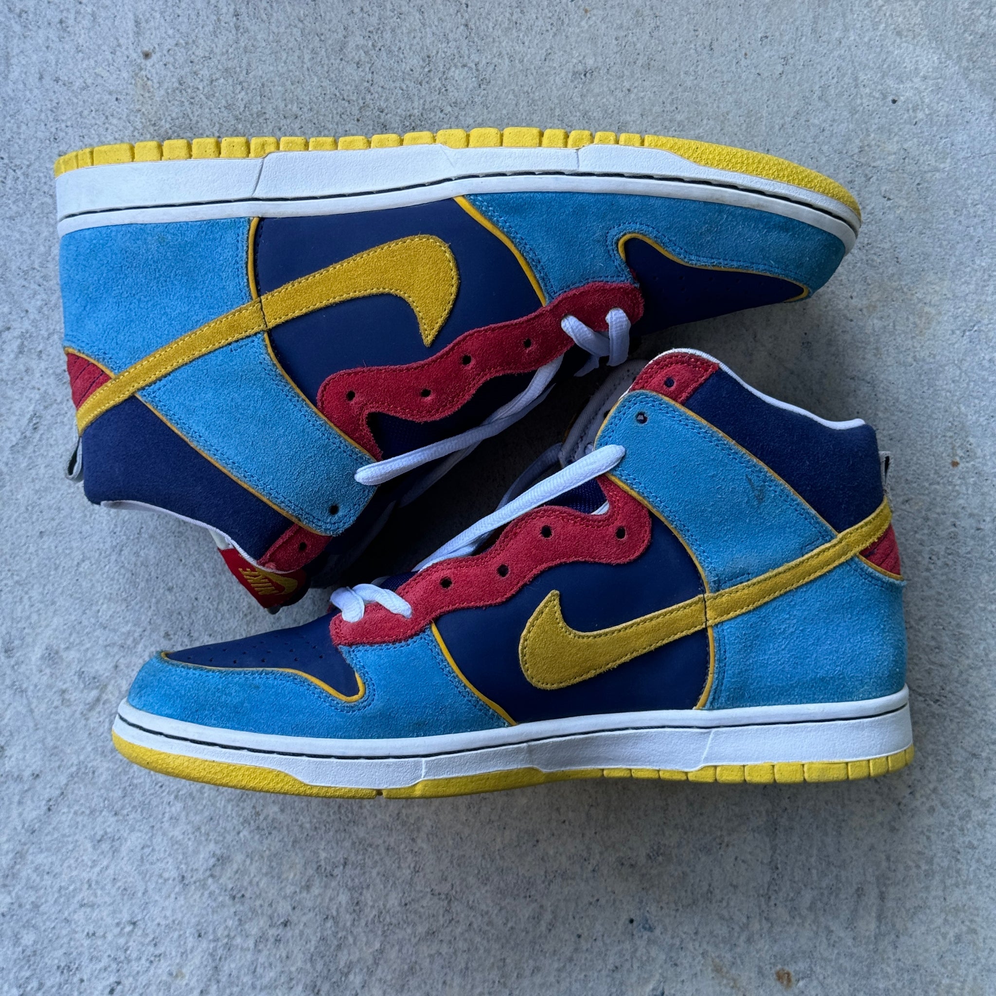 11 US - NIKE SB DUNK HIGH PACMAN W BOX 2009