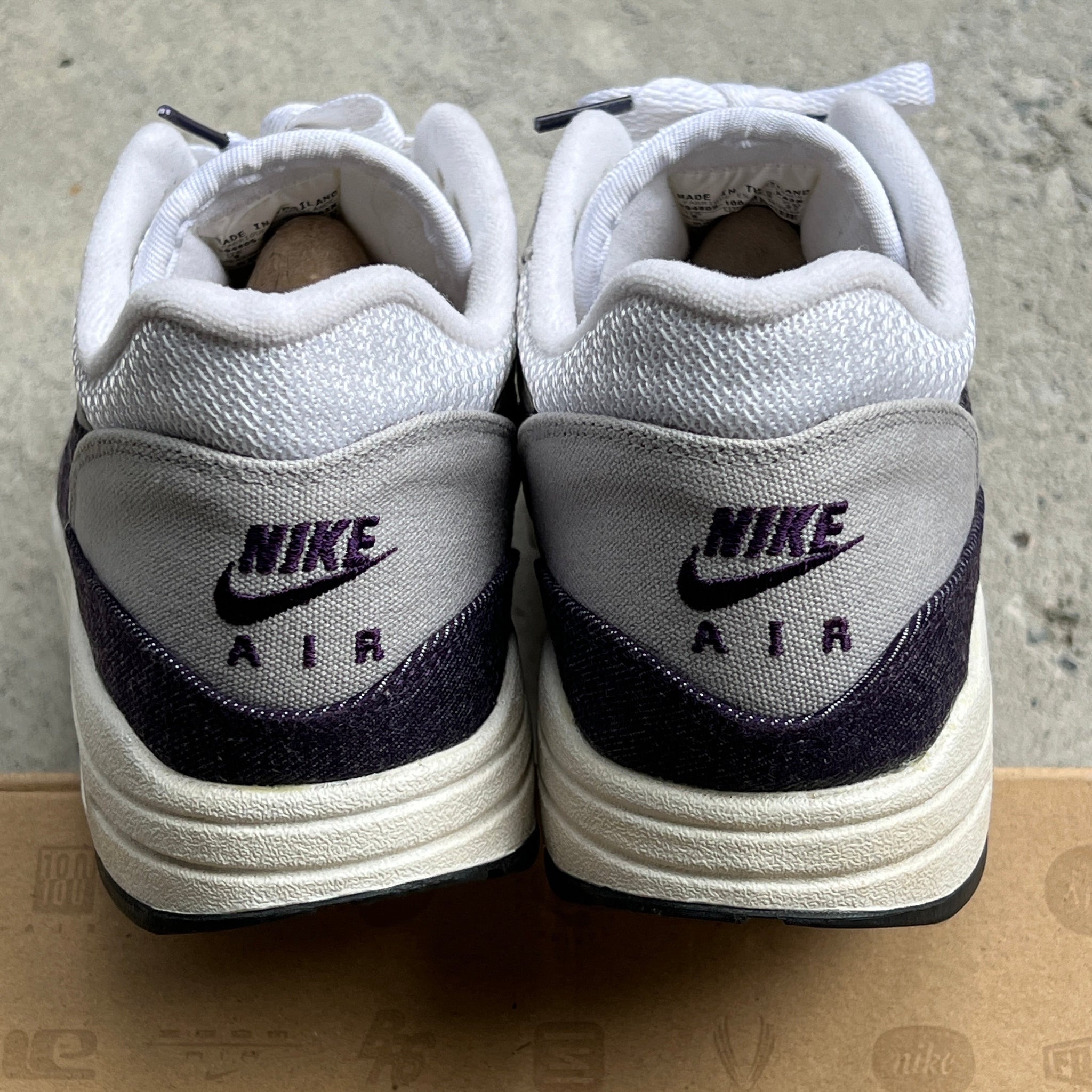 Nike Air Max 1 Premium Patta- Purple Denim - Stadium Goods