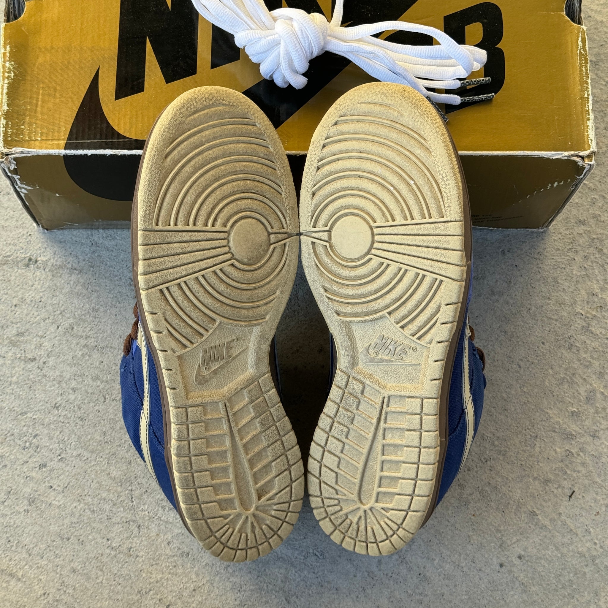 10 US -  NIKE SB DUNK LOW GOLD RAIL W BOX 2008