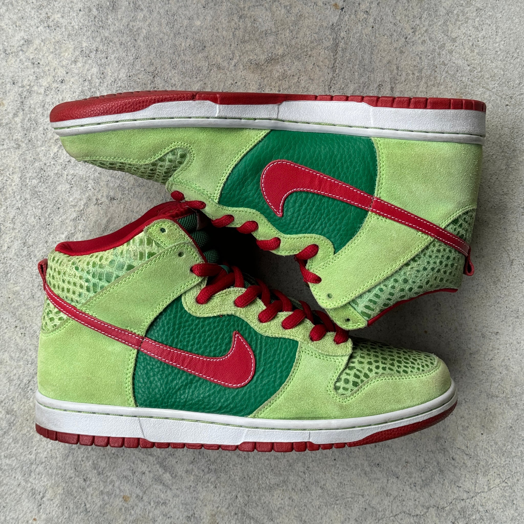 10.5 US - NIKE SB DUNK HIGH DR FEELGOOD W BOX 2008