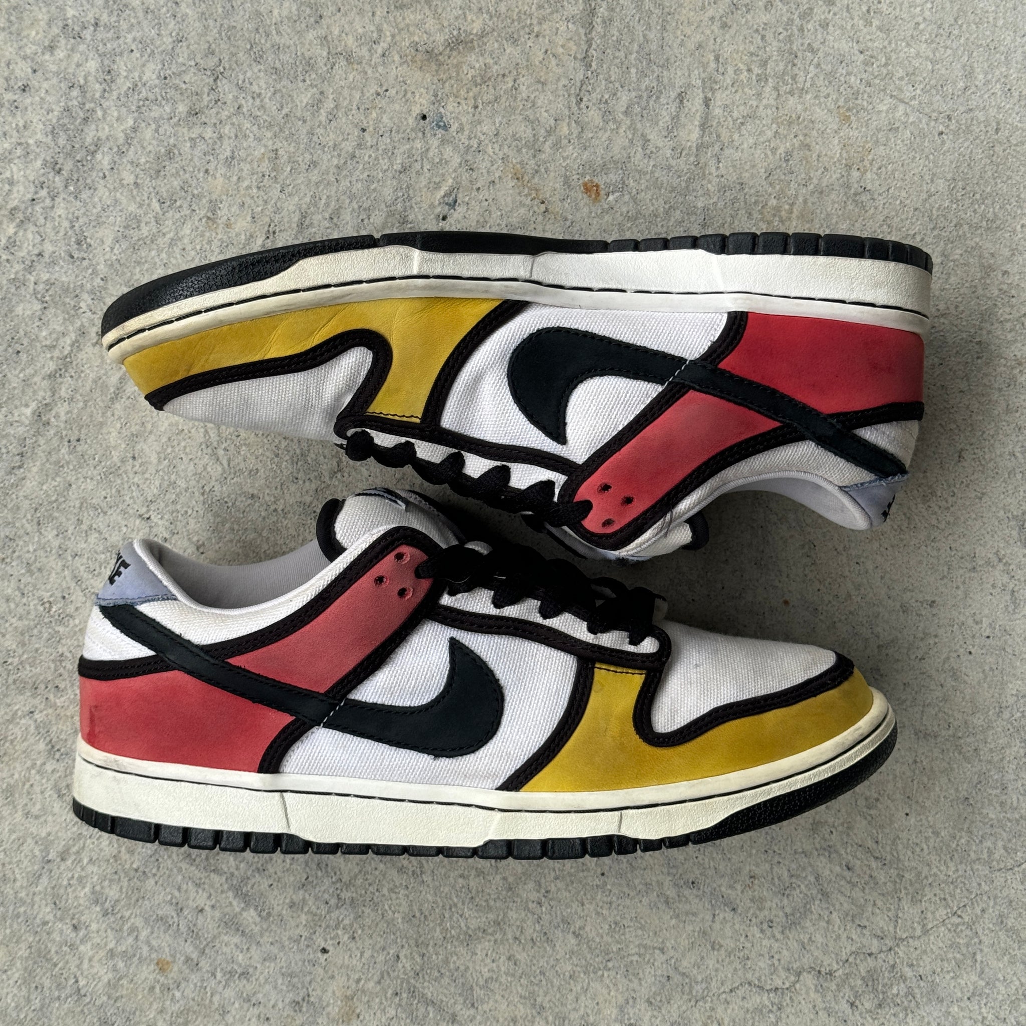 8.5 US NIKE SB DUNK LOW PIET MONDRIAN 2008 curatedvan