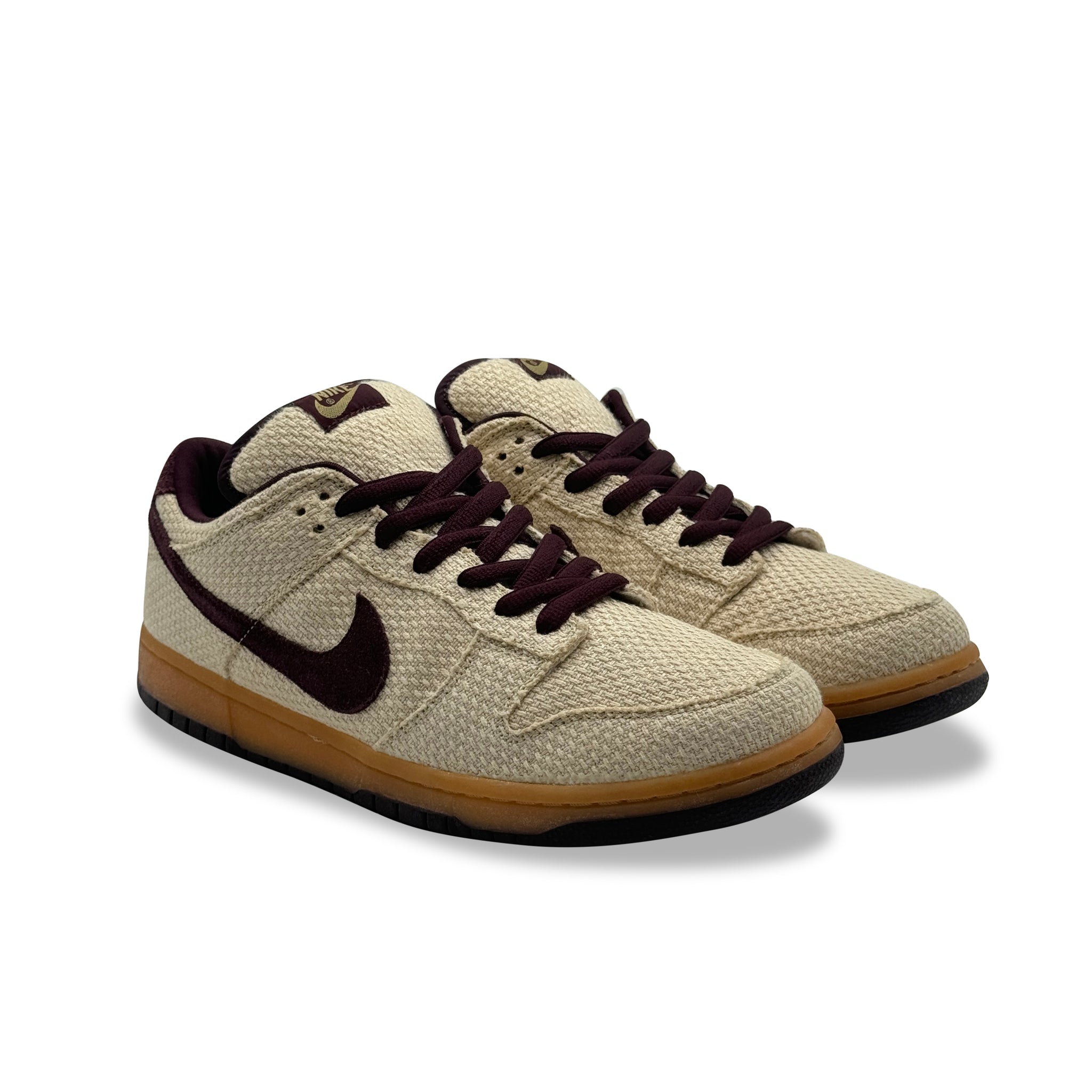 13 US - NIKE SB DUNK LOW MAHOGANY HEMP W BOX 2004