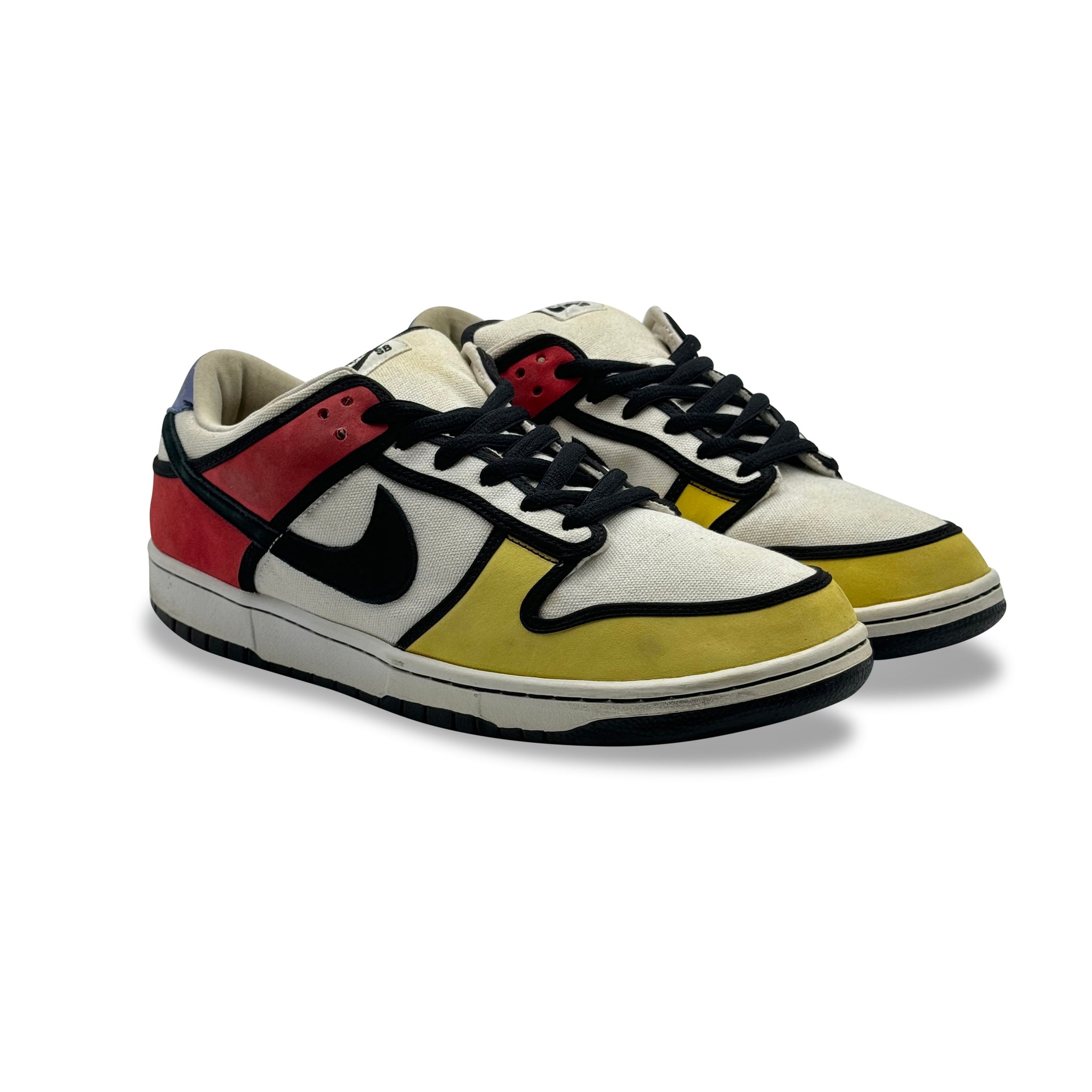 13 US - NIKE SB DUNK PIET MONDRIAN W BOX 2008