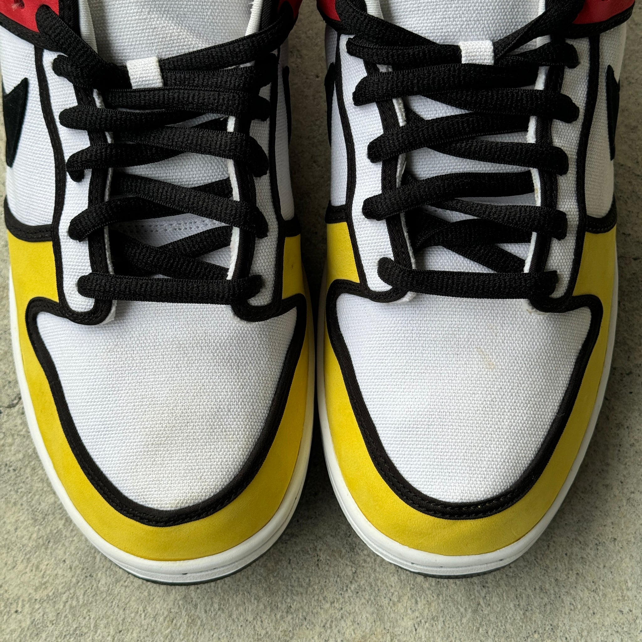 13 US - DS NIKE SB DUNK PIET MONDRIAN W BOX 2008