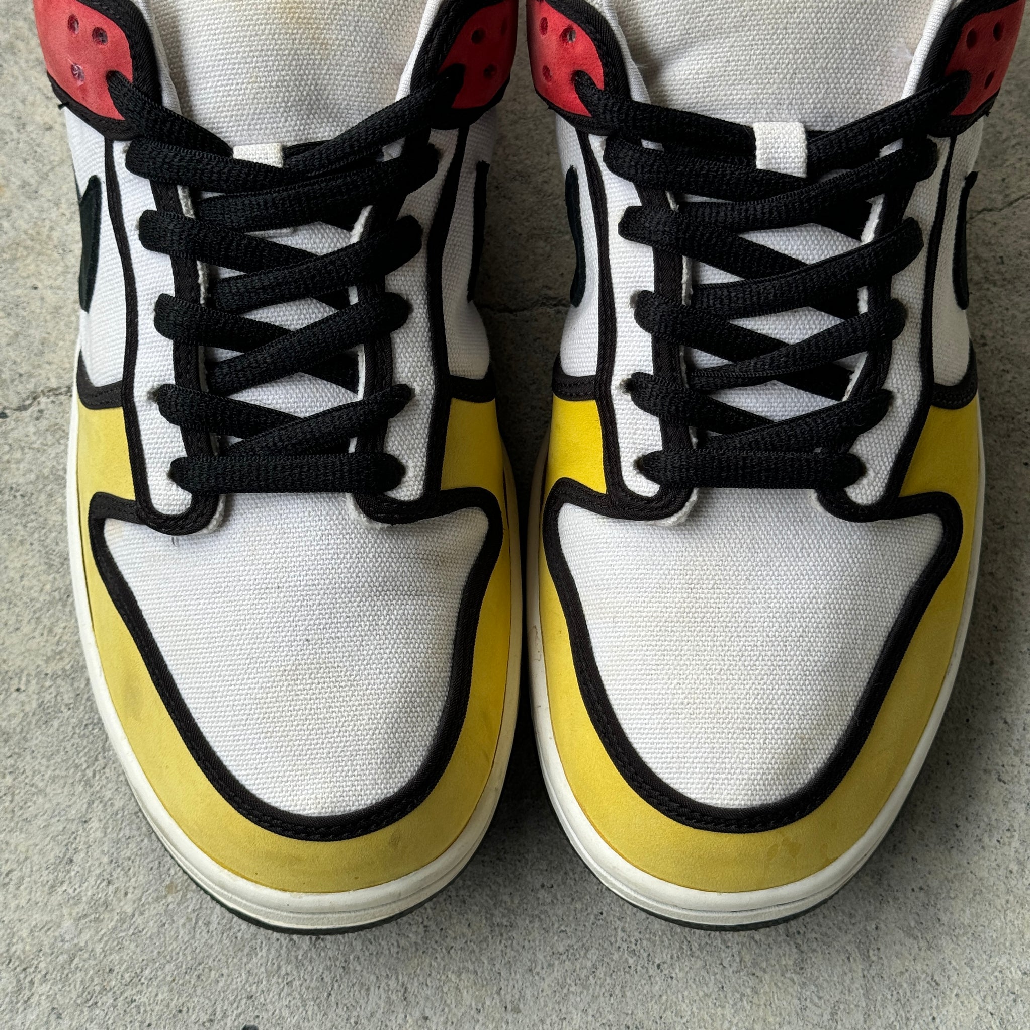 13 US - NIKE SB DUNK PIET MONDRIAN W BOX 2008