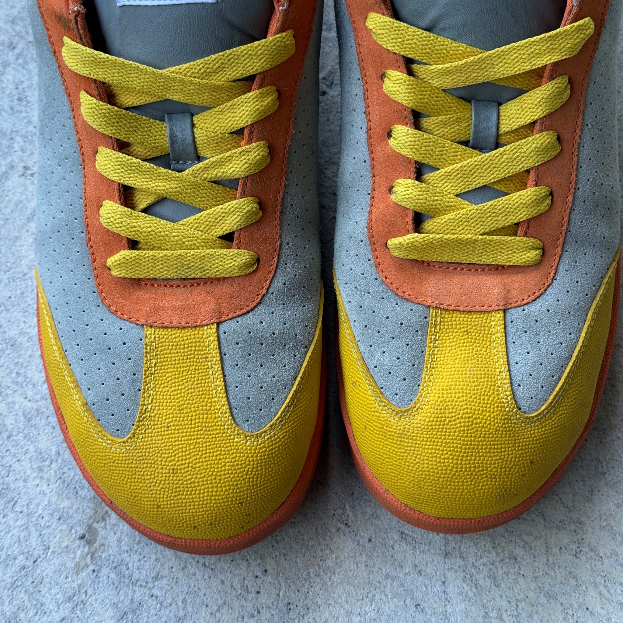 11 US - REEBOK ICECREAM BOARDFLIP 1 GREY/YELLOW 2006