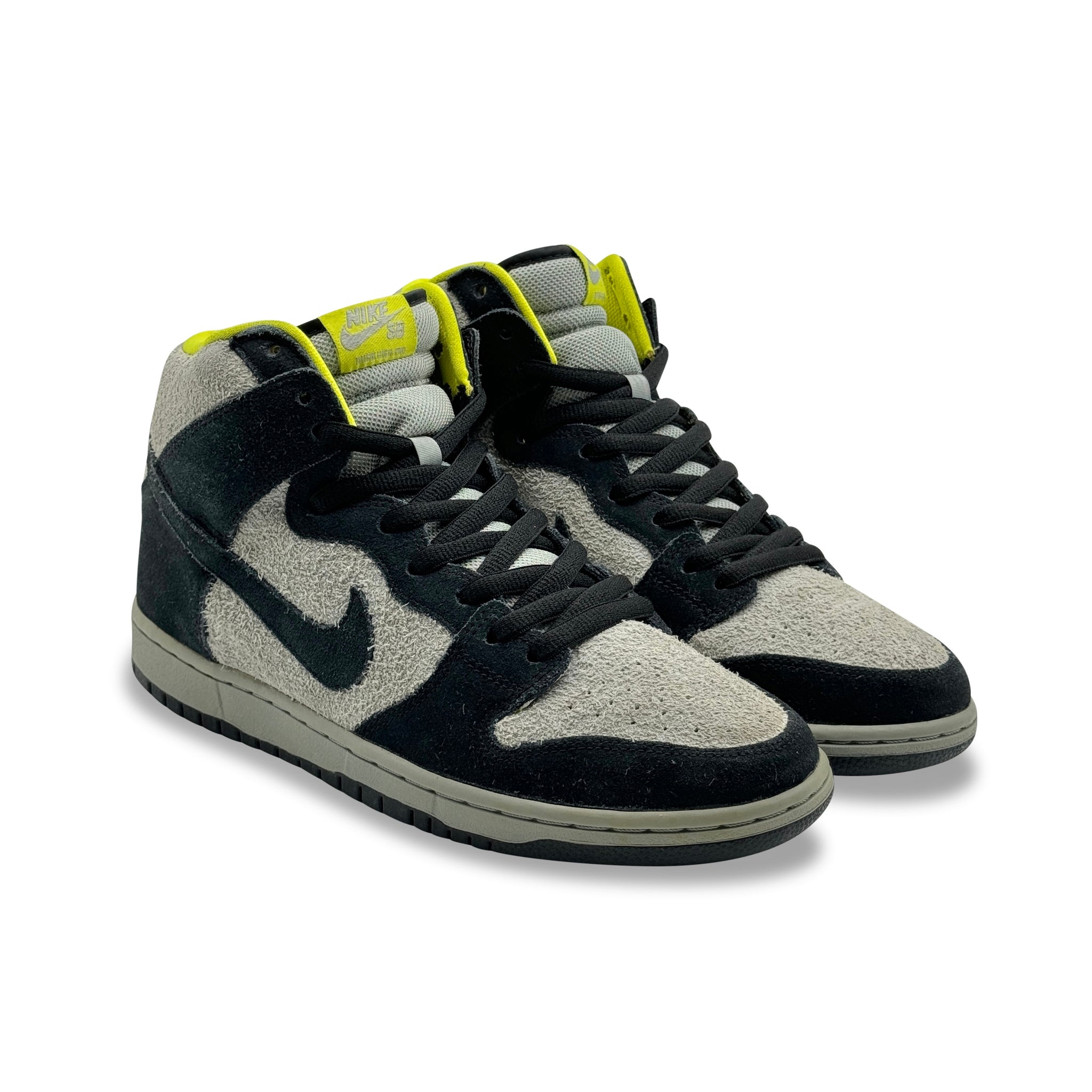 10.5 US - NIKE SB DUNK HIGH BLACK BASE GREY 2014