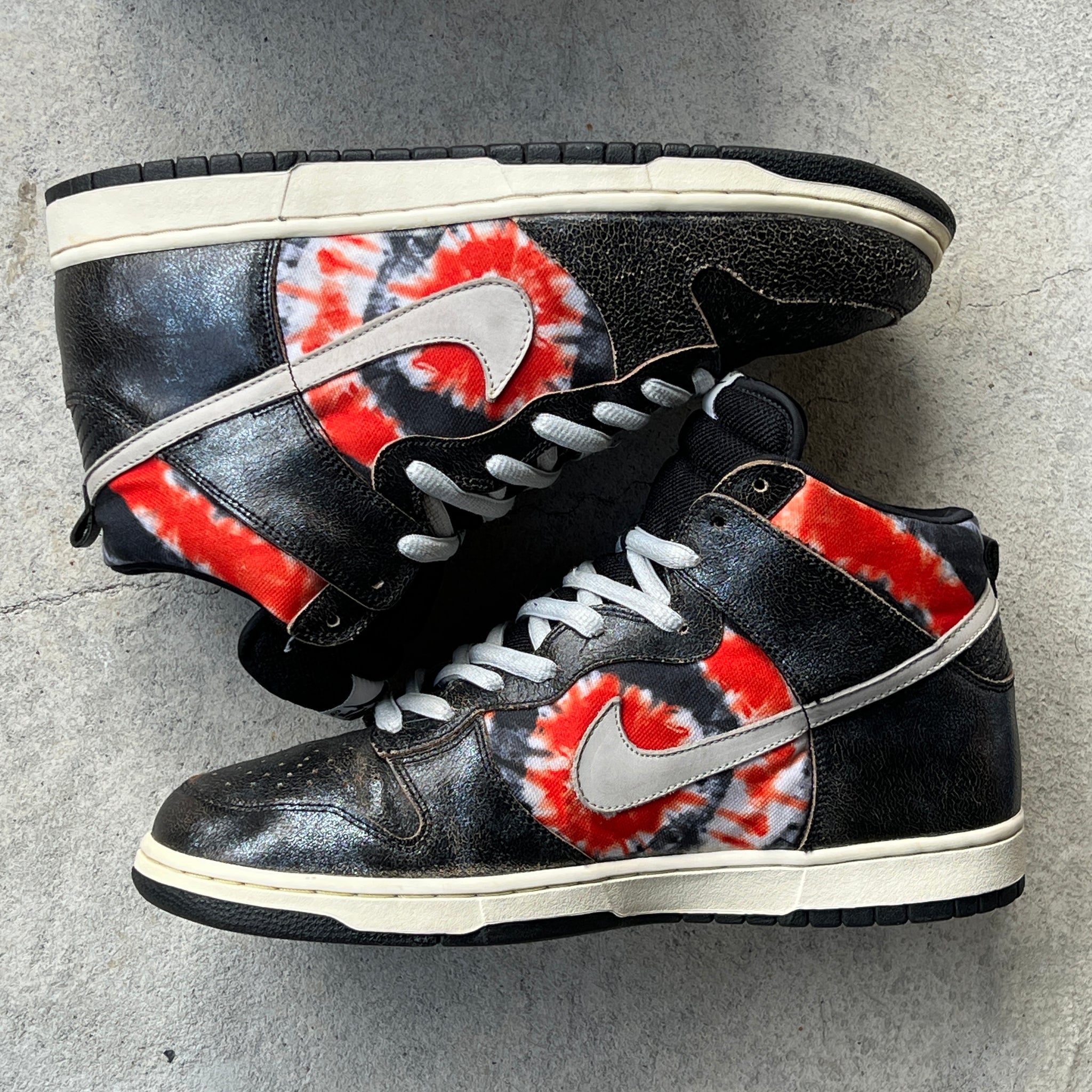 12 US - NIKE SB DUNK HIGH HUF W BOX 2004