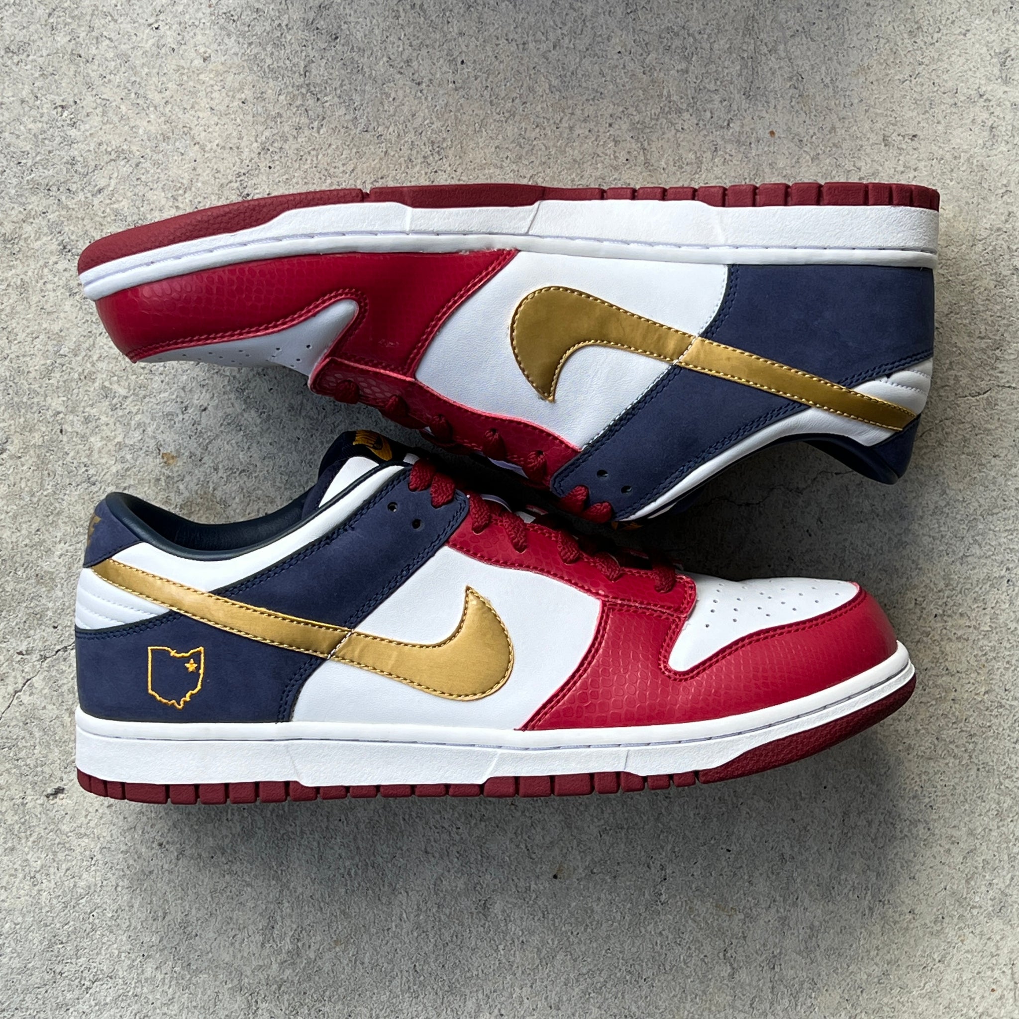 11 US - DS NIKE DUNK LOW PRO LEBRON JAMES AKRON W BOX 2003